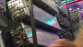 A night out at the local gym